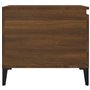vidaXL Tavolino da Salotto Rovere Marrone100x50x45cm Legno Multistrato