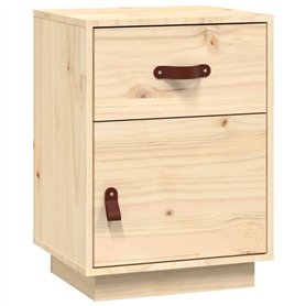 vidaXL Table de Chevet Table de Nuit Armoire de Chevet Armoire de Lit avec Rangement Chambre à Coucher Intérieur 40x34x55 cm Boi