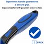 Brosses pour Jantes en Aluminium, Paquet de 2, Poils résistants à la Pression pour Un Nettoyage Doux et Efficace des Jantes Jusq