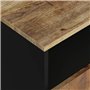 Comodino 50x33x62cm Legno Massello di Mango e Legno Multistrato