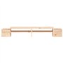 Support pour moniteur 100x27,5x15 cm Bois de pin solide