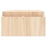 Support pour moniteur 100x27,5x15 cm Bois de pin solide