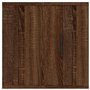 Meubles TV muraux 2 pcs Chêne marron 40x34,5x40 cm