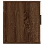 Meubles TV muraux 2 pcs Chêne marron 40x34,5x40 cm