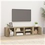 Meubles TV 2 pcs Chêne sonoma 80x31,5x36 cm Bois d'ingénierie