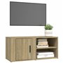 Meubles TV 2 pcs Chêne sonoma 80x31,5x36 cm Bois d'ingénierie