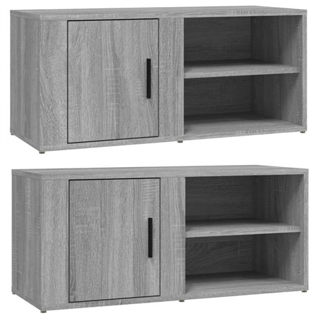 Meubles TV 2 pcs Sonoma gris 80x31