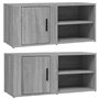 Meubles TV 2 pcs Sonoma gris 80x31