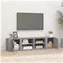 Meubles TV 2 pcs Sonoma gris 80x31,5x36 cm Bois d'ingénierie