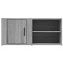 Meubles TV 2 pcs Sonoma gris 80x31,5x36 cm Bois d'ingénierie