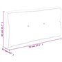 vidaXL Coussin de Palette Motif à Carreaux Rouge 70x40x12 cm Tissu