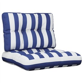 vidaXL Lot de 2 Coussins de Palette