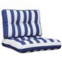vidaXL Lot de 2 Coussins de Palette