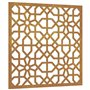 vidaXL Décoration Murale Jardin 55x55 cm Acier corten Design mauresque