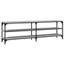 Revera Meuble TV Gris Sonoma 160 x 30 x 50 cm en bois multicouche