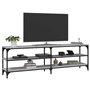 Revera Meuble TV Gris Sonoma 160 x 30 x 50 cm en bois multicouche