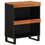 Credenza 60x33x75 cm in Legno Massello di Acacia