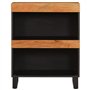 Credenza 60x33x75 cm in Legno Massello di Acacia