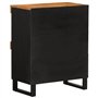 Credenza 60x33x75 cm in Legno Massello di Acacia