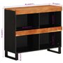 Credenza 85x33x75 cm in Legno Massello di Acacia