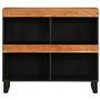 Credenza 85x33x75 cm in Legno Massello di Acacia