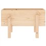 vidaXL Jardinière 62x30x38 cm Bois Massif de pin, jardinière d'extérieur, bac à Fleurs, bac à Pommes de Terre, jardinière de ter