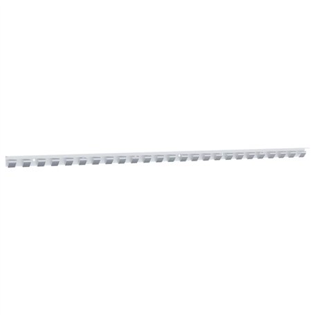 vidaXL Rail de Montage argenté 1 m Acier Inoxydable