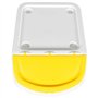 vidaXL Poubelles empilables avec couvercles 3 pcs Blanc PP 120 L, Poubelle de Recyclage, Poubelle de Cuisine, Poubelle de tri, P