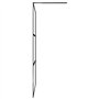 vidaXL Paroi de Douche avec Etagère, Cloison de Baignoire, Accessoire de Salle de Bain, Ecran de Douche Maison Intérieur, 80x195
