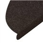 vidaXL Tapis d'Escalier Auto-adhésifs 10 pcs, Moquettes de Marches Antidérapantes, Protections d'Escalier, Décorations Intérieur