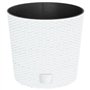 vidaXL Jardinière et intérieur Amovible Blanc 15/15