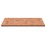 vidaXL Dessus de Table, Plateau de Bureau, Dessus de Table de Remplacement Salle de Séjour, 80x40x1,5 cm Rectangulaire Bois Mass