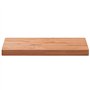 vidaXL Dessus de Table, Plateau de Bureau, Dessus de Table de Remplacement Salle de Séjour, 60x40x4 cm Rectangulaire Bois Massif