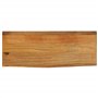 vidaXL Dessus de Table à Bord Vivant 90x20x2