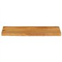 vidaXL Dessus de Table à Bord Vivant 90x20x2,5 cm Bois Massif manguier