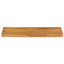 vidaXL Dessus de Table à Bord Vivant 80x20x3,8 cm Bois Massif manguier