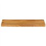 vidaXL Dessus de Table à Bord Vivant 90x20x3,8 cm Bois Massif manguier