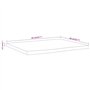 vidaXL Dessus de Table 50x40x2,5 cm rectangulaire Bois Massif d'acacia