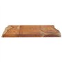 vidaXL Dessus de Table 50x40x2,5 cm rectangulaire Bois Massif d'acacia