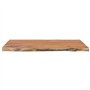 vidaXL Dessus de Table Rectangulaire 80x60x2,5 cm en Bois Massif d'Acacia - Planche de Remplacement pour Table à Manger