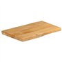 5 cm Bord Vivant Bois Massif manguier