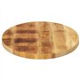vidaXL Dessus de Table 90x40x2,5 cm Ovale Bois Massif de manguier