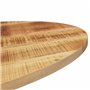 vidaXL Dessus de Table 90x40x2,5 cm Ovale Bois Massif de manguier