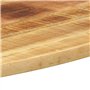 vidaXL Dessus de Table 90x40x2,5 cm Ovale Bois Massif de manguier