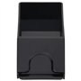vidaXL Sabot de Cartes à Jouer Noir 2 Jeux, Sabot de Distribution de Cartes, Sabot de Distribution de Blackjack, Sabot de Croupi