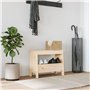 Banc à Chaussures avec Étagère