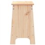 vidaXL Banc d'Entrée, Banc à Chaussures avec Étagère, Meuble de Rangement avec Siège Salon Couloir Intérieur, Marron Bois de Pin