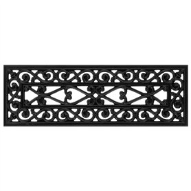 vidaXL Marches d'escalier 10 pcs 25x75 cm Caoutchouc
