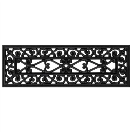 vidaXL Marches d'escalier 10 pcs 25x75 cm Caoutchouc