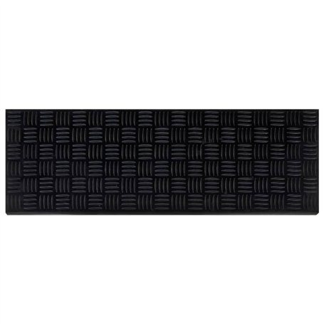 vidaXL Marches d'escalier 10 pcs 25x75 cm Caoutchouc